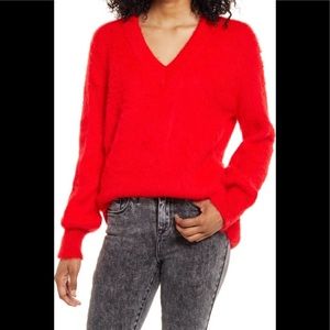 NWT Nordstrom BP Fuzzy Sweater